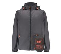 Mac in a Sac Edition Veste imperméable pliable unisexe, charbon, XS
