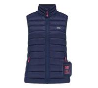 Mac in a Sac Gilet isolant pliable pour femme Synergy - léger, chaud et polyvalent - Navy - 12