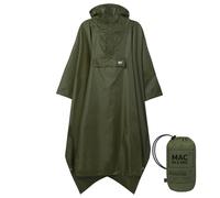 Mac in a Sac Poncho de pluie compact imperméable à capuche | Veste légère coupe-vent unisexe, compacte et pliable - idéale randonnée, festival, voyage et quotidien.
