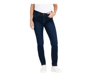 MAC - Jean Lavé Foncé Coupe Droite - Femme - Jeans - Bleu - Taille: 36 FR