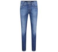 MAC Jeans Pour des hommes Arne Pipe Plaine Coton Jeans - Bleu
