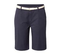 MAC Pantalon chino bleu foncé / blanc, Taille 34