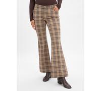 MAC Pantalon 'Dream Boot' marron / noir chiné, Taille 44