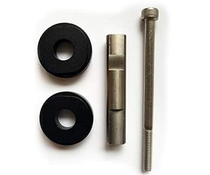 MAC RIDE Kit E-Bike/VAE Accesoire Siège Enfant Adulte Unisexe, Black, Unique