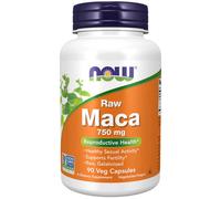 Now Foods Maca 750 mg Cru, 90 capsules