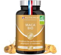 Maca Bio 1500 Mg/Jour - Extrait De Racine De Maca Bio - 90 Gélules Vegan- Fabriqué En France