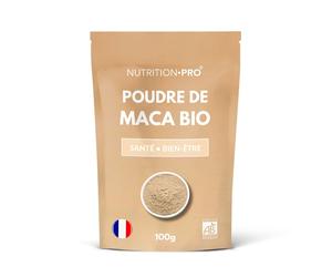 Maca bio poudre 100g energie et equilibre hormonal