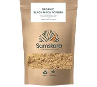 Maca Negra en Polvo | BIO Orgánico | Premium Raíz de Maca Peruana en Polvo para Energía, Resistencia y Equilibrio Hormonal tanto en hombres como en mujeres | Testosterona Natural|Tribu Samskara (500g)