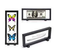 Macabolo 3D Flottant Bijoux Cadre Boîte Boîte Présentoir Présentoir Présentoir Stand Rack Bracelets Colliers Boucles d'oreilles Support