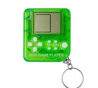 Macabolo Mini Porte-clés rétro Classique Game Portatif Console LCD Joueurs de Jeu Anti-Stress Jouets électroniques Porte-clés