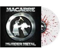 Macabre - Murder Metal - Clear W/ Red Splatter [Vinyl] Colored Vinyl, Clear Viny