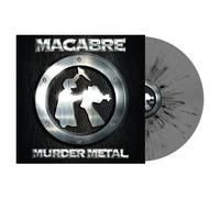 MACABRE - MURDER METAL (LIMITEDLP/GREY W/BLACK SPLATTER) VINYL LP NEUF