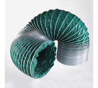 MACAGGTNTU 300mm/5m Tuyau De Conduit De Ventilateur D'extraction Tuyau D'Évacuation Flexible Pour Extracteur D'Air Échappement, Vert Tuyau Flexible(4m,260mm-10.2")
