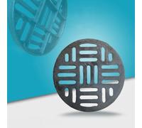 MACAGGTNTU Grille De Drainage Ronde En Fonte 20 30 40 55cm Remplacement Couvercle De Drain Universel Caniveau Grilles Pour Bassin De Captage(70x3cm/27.5x1.2in)