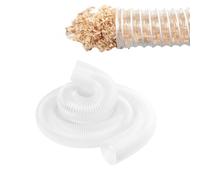 MACAGGTNTU PVC Flexible Aspirateur Tuyau 30 50 80 100 120 200 250mm ID 4 6 8m Longueur Tuyau De Dépoussiérage Transparent Pour Industriel Travail Bois Nettoyant(3m/9.84ft,110mm/4.33in)