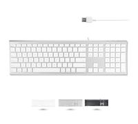 Macally ACEKEY-US, Clavier USB-A ultraplat pour Mac, Disposition des Touches du Clavier QWERTY américain