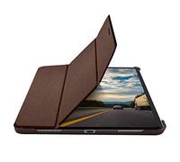 Macally Bookstand Pro 4S, étui et Support présentation pour Apple iPad Pro 11" (2020), Marron