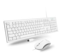 Macally Clavier USB pleine taille et souris optique USB pour Mac