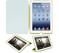 Macally Étui Smart Cover Rabattable Vert Pour Apple iPad mini 1 2 3 Support