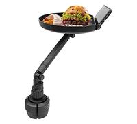Macally MCUPTRAY, Porte-gobelet pour Voiture, avec Support pour Tablette et téléphone Portable pour Smartphone iOS et Android, Noir