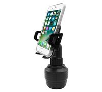 Macally Porte-gobelet de Voiture avec Support réglable pour iPhone 11 Pro XR XS Max X 8 7 Plus 6S Samsung S10+ Note 9 S8 Plus S7 Edge etc.