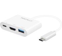 Connectique Câble & adaptateur USB / FireWire Macally UCHDMI4K - Adaptateur USB-C vers HDMI 4K / USB-C / USB-A G