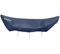 MacaMex Housse de protection, housse de protection, protection contre les intempéries pour hamacs, support et armatures avec hamac jusqu'à 380 cm de longueur Bleu denim