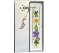 Macamolly Marque-page personnalisé avec lettre H - Cadeau dans une boîte pour les enseignants, les étudiants et les fans de livres - Marque-page comme cadeau d'anniversaire et accessoire de livre