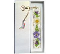 Macamolly Marque-page personnalisé avec lettre Y - Cadeau dans une boîte pour les enseignants, les étudiants et les fans de livres - Marque-page comme cadeau d'anniversaire et accessoire de livre