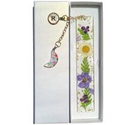 Macamolly Marque-page personnalisé lettre R - Cadeau dans une boîte pour enseignants, étudiants et fans de livres - Marque-page comme cadeau d'anniversaire et accessoire de livre utile
