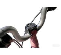 Macamolly Support pour ordinateur de vélo - Support de guidon central pour Garmin, Wahoo, Magene, iGPS et plus encore, Brompton, noir