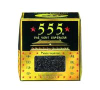 MACAO Thé Vert Gunpowder de Chine - Granulés Supérieurs en Boîte de 500 g - Saveur Authentique du Palais Impérial - Origine Zhejiang - Lot de 3