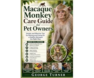 Macaque Monkey Care Guide for Pet Owners: Simple and Effective Tips for Raising and Caring for a Healthy Macaque the Right Way