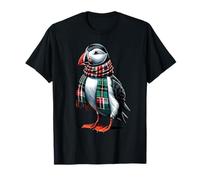Macareux | Macareux avec écharpe et joli macareux T-Shirt