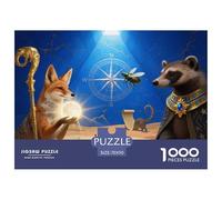 Macareux Moine Puzzle en Bois Imperméable DIY Puzzles De 1000 Pièces pour Adultes Amusant Jeux De Stimulants