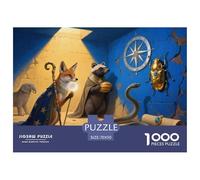Macareux Moine Puzzle en Bois Imperméable DIY Puzzles De 1000 Pièces pour Adultes Cadeaux Amusant Jeux De Stimulants