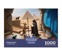 Macareux Moine Puzzle en Bois Imperméable DIY Puzzles De 1000 Pièces pour Adultes Cadeaux Impossible De Décoration pour La Maison