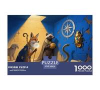 Macareux Moine Puzzle en Bois Imperméable DIY Puzzles De 1000 Pièces pour Adultes Impossible Jeux Éducatifs