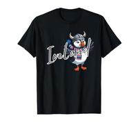 Macareux Viking islandais drôle Islande T-Shirt Graphique avec Valeur