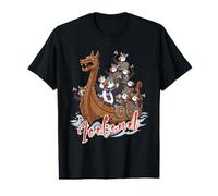 Macareux Vikings islandais Islande drôle T-Shirt Graphique avec Valeur