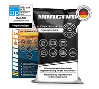 Macari Déshumidificateur voiture réutilisable, déshumidificateur anti-brouillard, contre l'humidité dans la voiture, accessoires de camping-car d'hiver, coussin d'humidité pour la voiture 1kg