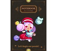 Macaron Cookie Notebook: Kingdom Run Diary with 120 lined pages in a medium 7 x 10 for students note taking and everyday writing