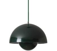 Macaron Fleur Bouton Suspension Lampe Style Nordique Style Abat-Jour Nordique Cuisine Moderne Plafond Suspension Métal Aluminium Style Industriel Suspension Lumière pour Chambr, Green