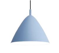 Macaron Lampe à tête Unique E26 à vis pour îlot de Cuisine, Style Nordique, luminaire Suspendu Simple, Abat-Jour en Aluminium, personnalité, créatif, coloré, créatif, Chambre à Coucher, Chevet