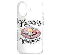 Macaron Whisperer Dessert Parisien drôle Coque pour iPhone 17