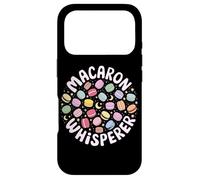 Macaron Whisperer Dessert Parisien drôle Coque pour iPhone 17 Pro