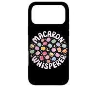 Macaron Whisperer Dessert Parisien drôle Coque pour iPhone 17 Pro Max