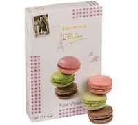 Macarons de Pauline - Assortiment de macarons - goût fraise/pistache/chocolat