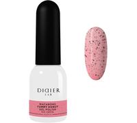 Macarons Gel Polish Yummy Donut - Manucure Professionnelle Semi-Permanent - Consistance Auto-Égalisante - Contient De Petites Particules Noires - Lampe Led Et Uv - Solide - Cadeau Femme