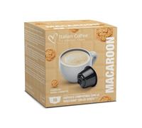 Macaroon, 64 capsules compatibles Nescafé Dolce Gusto, chocolat blanc amande - La Capsuleria